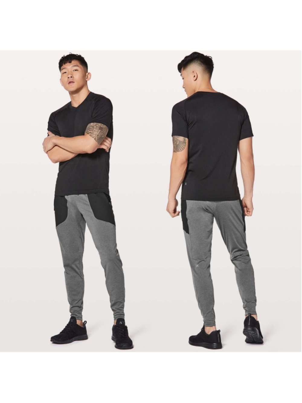 Lululemon Capacity Pant *29.5" Heathered Black sz M